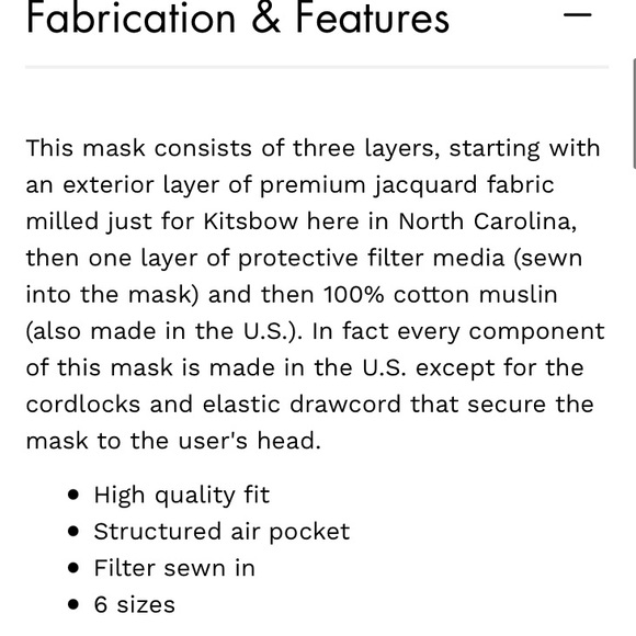 Kitsbow Unisex Wake ProTech Reusable Face Mask - Picture 11 of 12